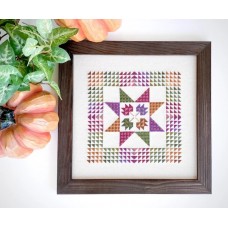 Fall Leaves and Flannel Cross Stitch