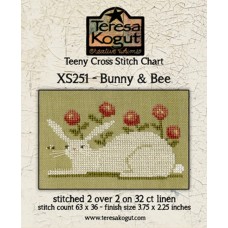 Bunny And Bee Cross Stitch Chart