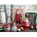 Country Santa Cross Stitch Chart