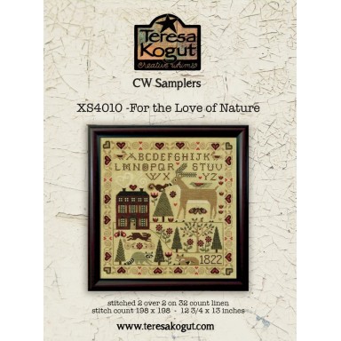 For The Love Of Nature Cross Stitch Chart