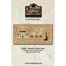 Honey And Wool Farm Cross Stitch Chart