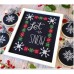 Let It Snow Counted Cross Stitch