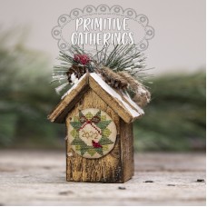 Cardinal Christmas Cross-stitch  