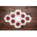 Christmas Poinsettia Table Mat