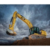 Cat Excavator Panel