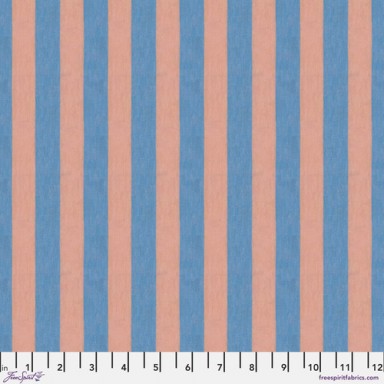 Shot Cotton Wide Stripe-SSGP001-Salmon
