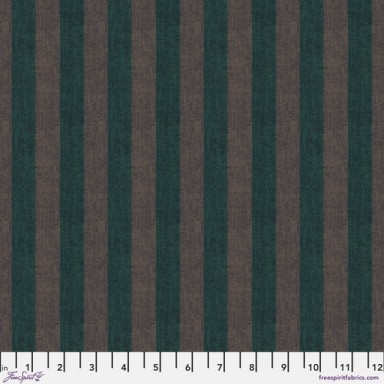 Shot Cotton Wide Stripe-SSGP001-Seaweed