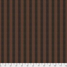 Shot Cotton Narrow Stripe-SSGP002-Cocoa