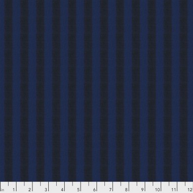 Shot Cotton Narrow Stripe-SSGP002-Midnight