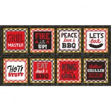 Peace Love & BBQ Panel 9505-98