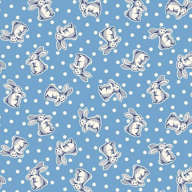 Aunt Grace Sew Charming  R35119-Blue