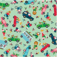 Busy Street Traffic Jam Y3199-110