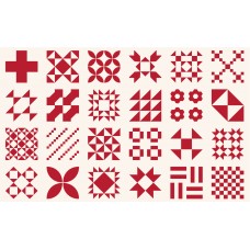 Red Barn Christmas Panel 55542 21