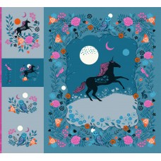 Crescent Magic Unicorn Panel