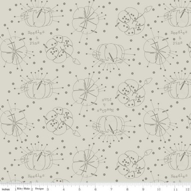 She Who Sews Pincushion C11332-Gray