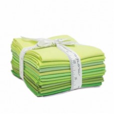 Bella Solids Fat Quarter Bundle-Greens