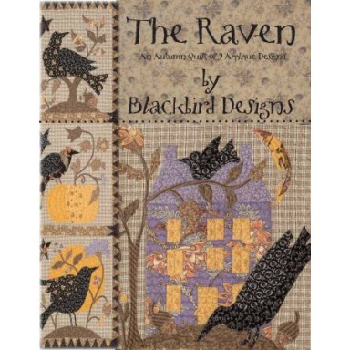 The Raven - An Autumn Quilt of 9 Applique Designs