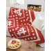 Red and White Quilts   