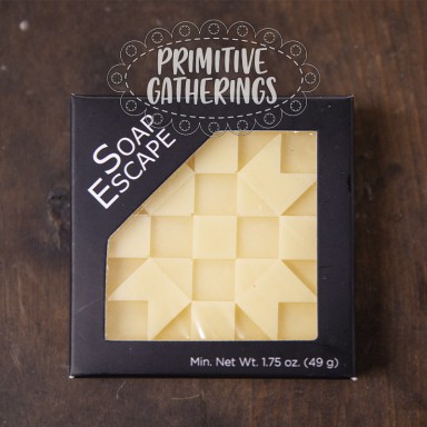 Lemongrass Quilt Block Soap