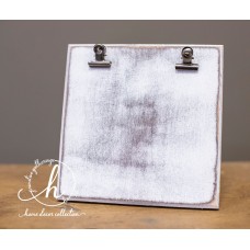 6" White Clipboard Stand