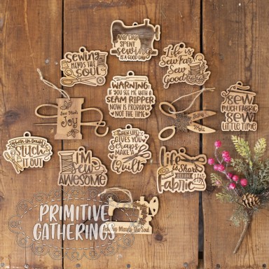 2022 Wooden Ornaments