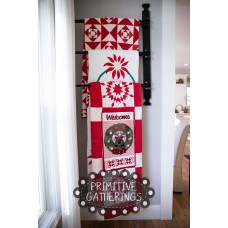 Swinging  3 Arm Quilt Rack