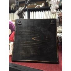 Black Wooden Clipboard