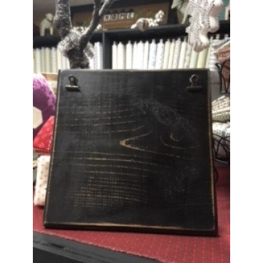 Black Wooden Clipboard