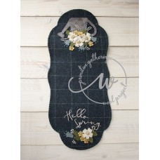 Hello Spring Table Runner