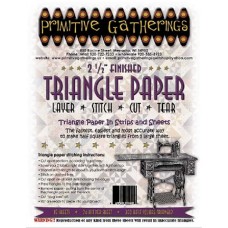 2 1/2" Finished Triangle Papers