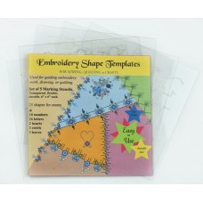 Embroidery Shape Templates
