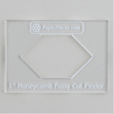 1"Honeycomb Fussy Cut Finder