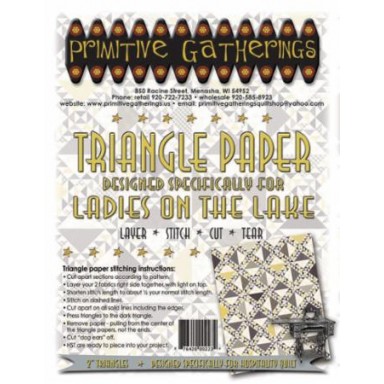 Triangle Paper -Ladies On The Lake