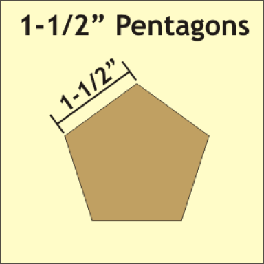 1 1/2" Pentagon Small Pack