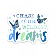 Butterfly Chase Dreams Sticker