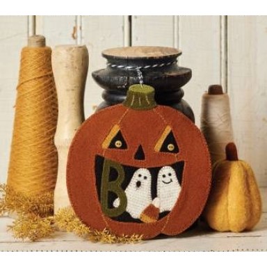 Boo Pumpkin Large Ornament