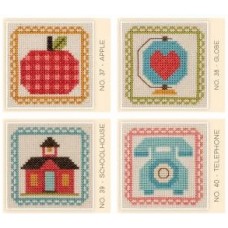 Bee In My Bonnet Stitch Cards Set J