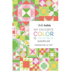 My Favorite Color Is Moda Sampler