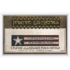 I Pledge Allegiance Punch Needle