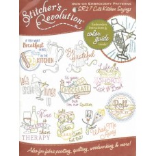 Aunt Martha's Stitcher's Revolution Cute Kitchen Sayings