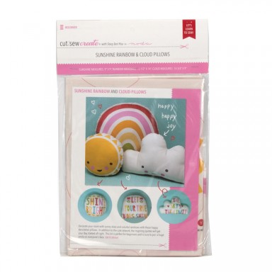 Sunshine Rainbow Cloud Pillows