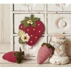 Strawberry Bee Ornament