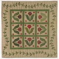 Antique Folk Flower