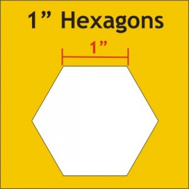 1" Hexagons Small Pack