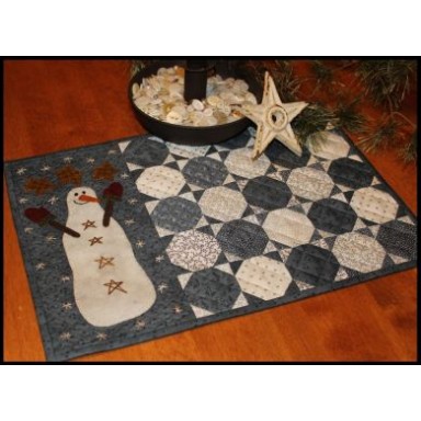 Snowball Candle Mat