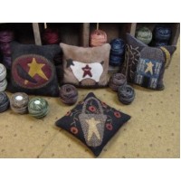 Primitive Wool Pincushions  