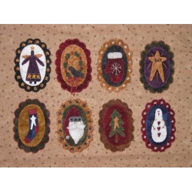Wool Christmas Ornies  