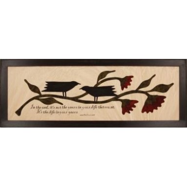 Words To Live By  Wall Hanging
