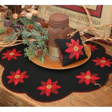 Poinsettia Table Mat Kit