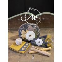 White Peony Stitching Accessories